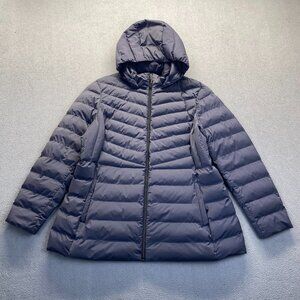 32 Degrees Women's Hooded  Jacket Perisco Grey,Size XXL